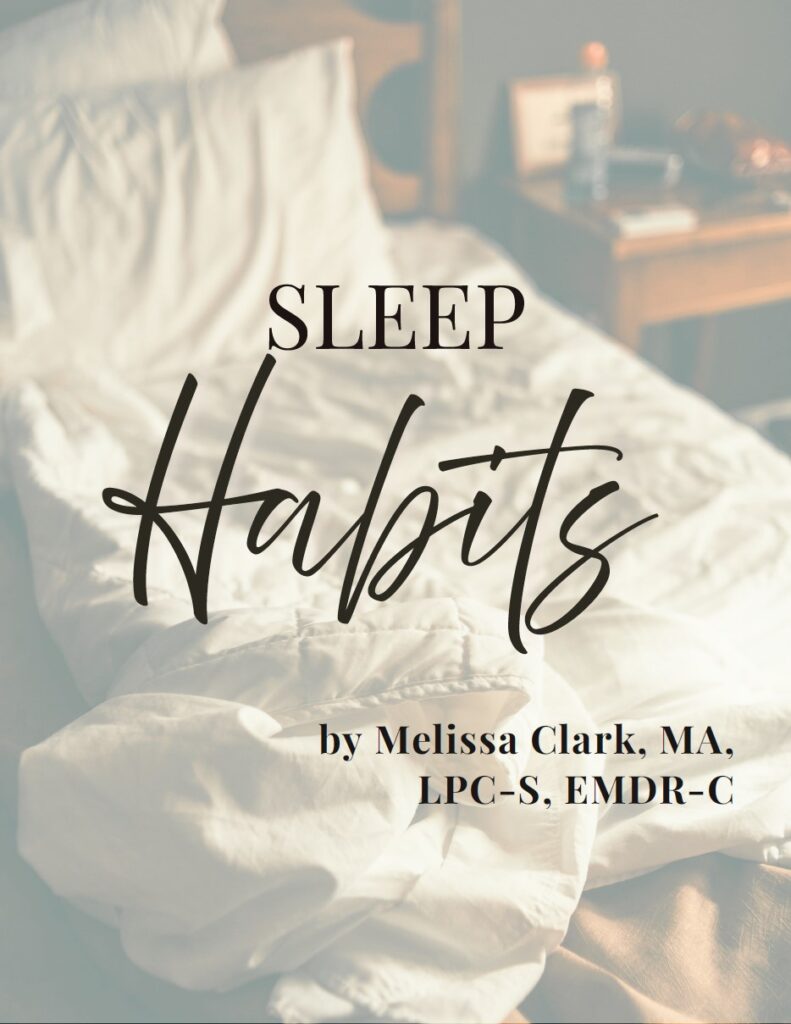 Sleep Habits Workbook